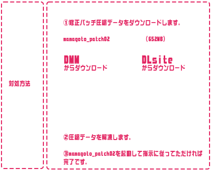 パッチダウンロード